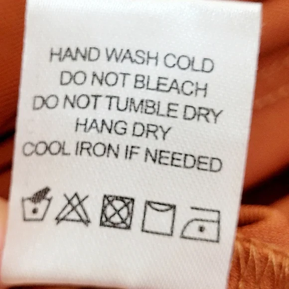 LOVERS and FRIENDS Suki Cinnamon Rust Ruched Puff Sleeve Asymmetrical Dress L - Picture 8 of 9